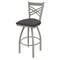Holland Bar Stool Co 30" Swivel Bar Stool, Nickel Finish, Canter Storm Seat 82030AN004 - alternate 1